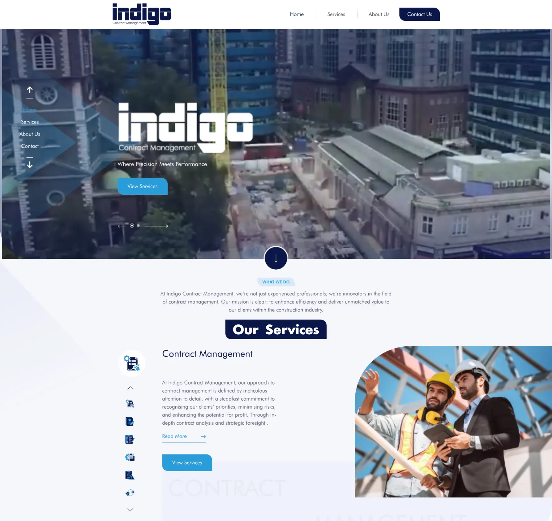 Indigo Global Contracts